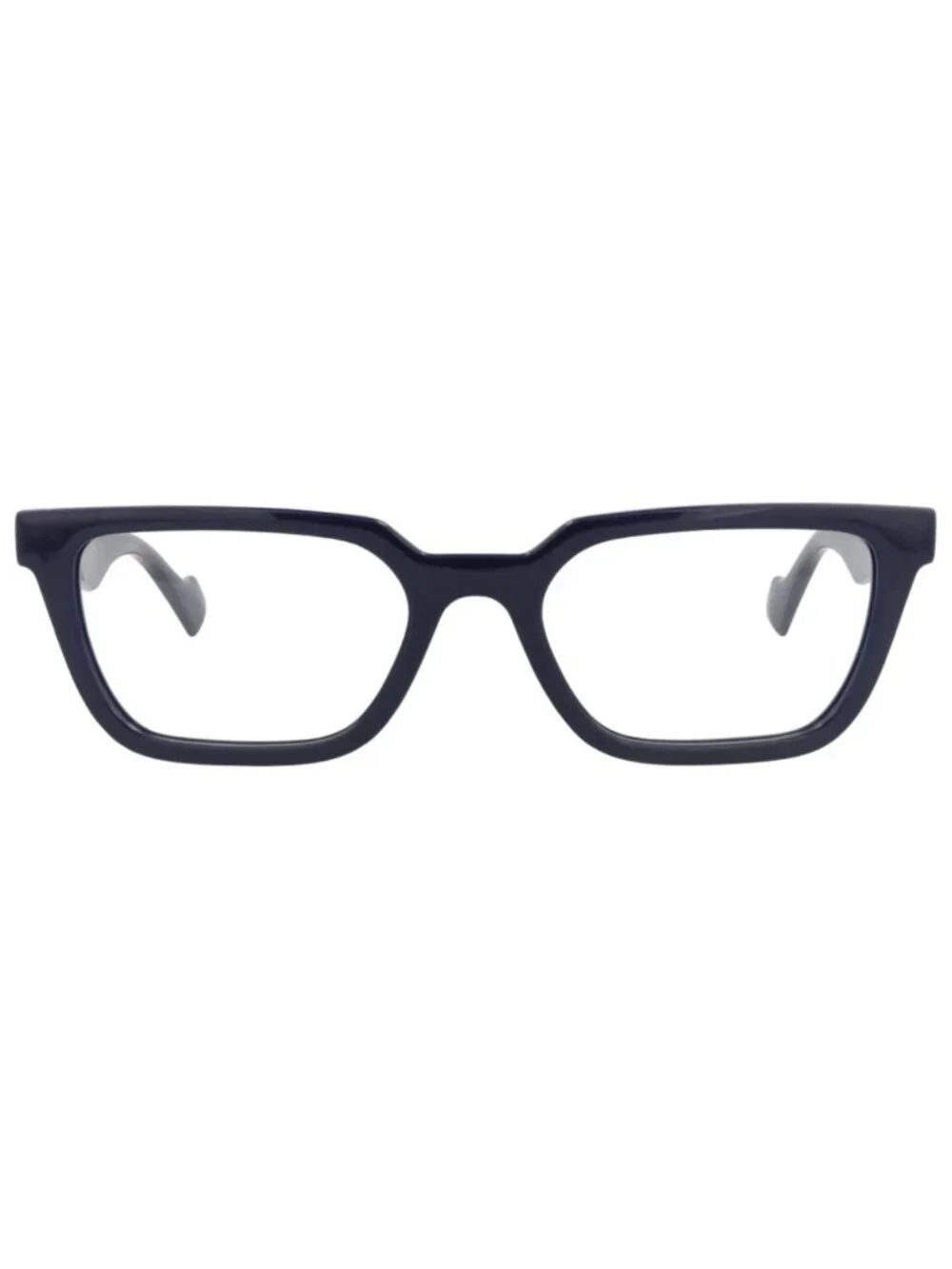 New Gucci Women's Eyeglasses Square Rectangle Injection Frame Mens Blue Blue